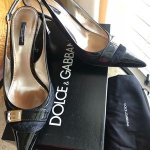 Dolce & Gabanna sling backs